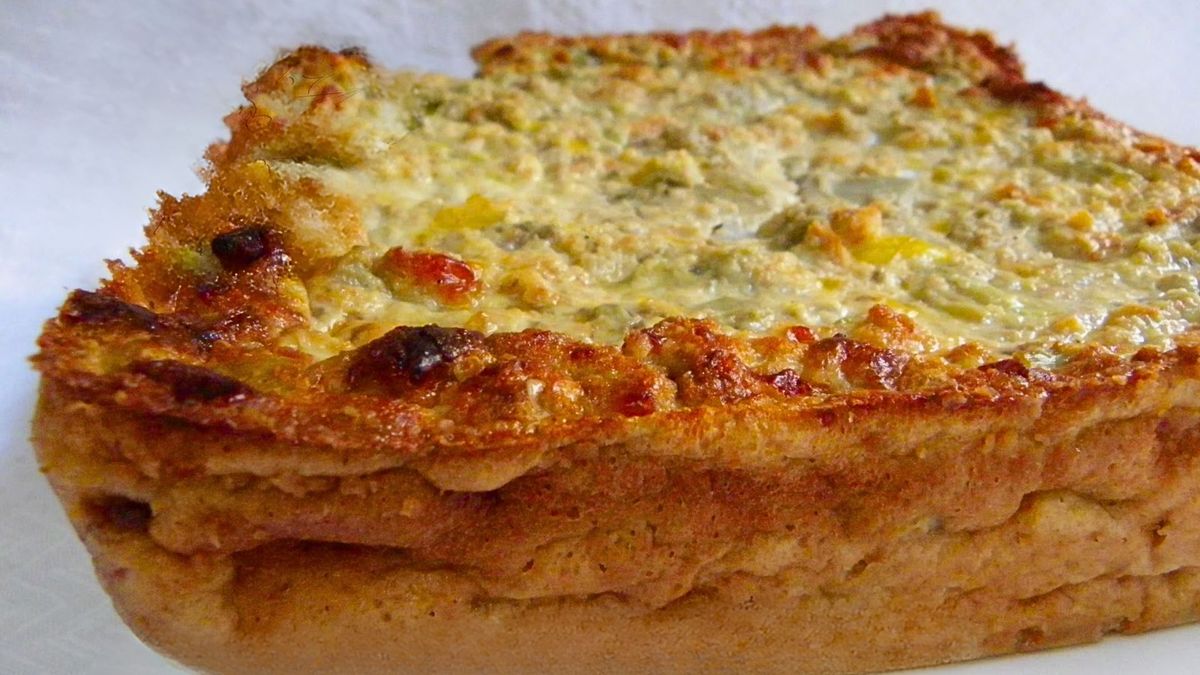 El budín de berenjena es una receta sabrosa, húmeda y esponjosa para tus comidas. Foto: recetasdecostarica.