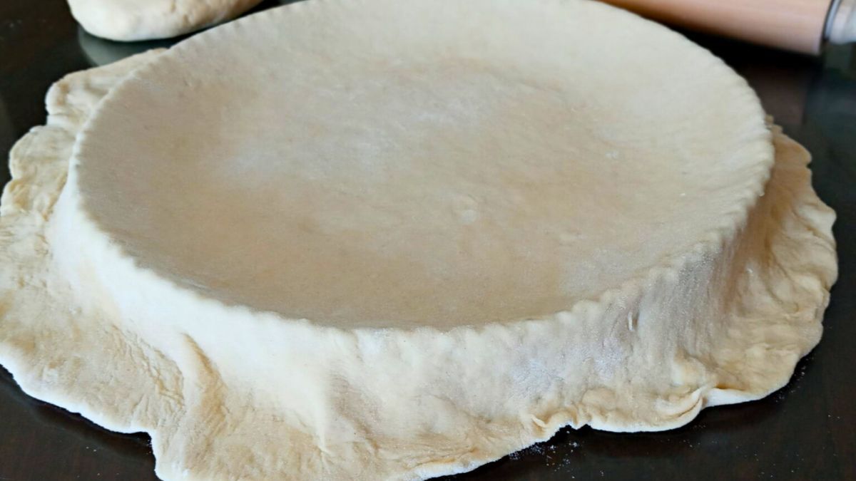 Aprende a preparar la receta de masa para tarta salada, paso a paso. Foto: gentileza platosargentinos.
