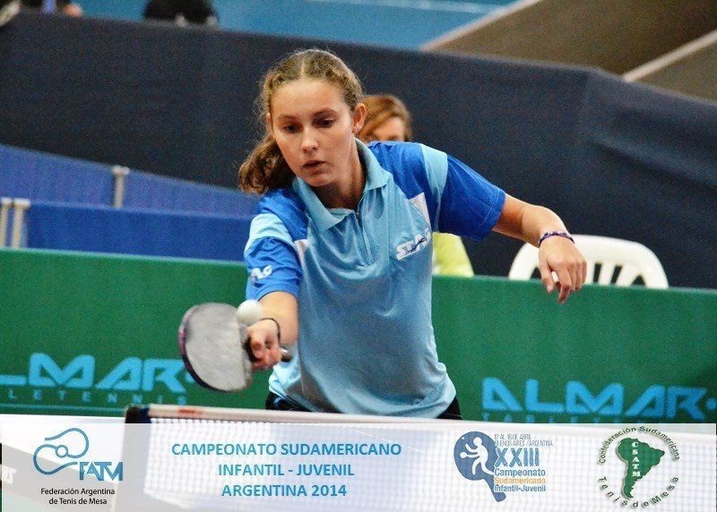 Valentina Batista finalizó su participación en el Sudamericano