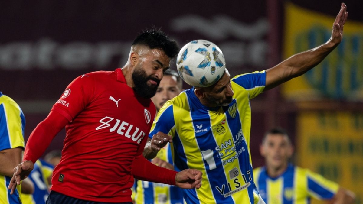 Alexis Canelo abrió el marcador y el partido, para el que Independiente de Avellaneda le gane 2 a 0 a Juventud Unida de San Luis en la Copa Argentina.