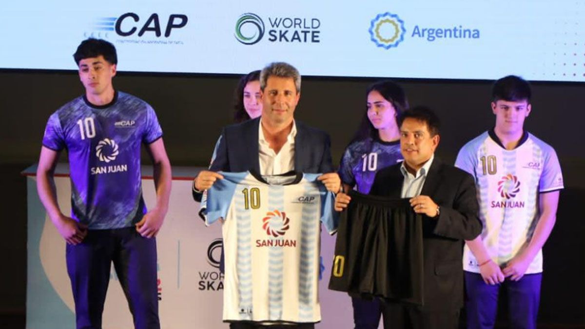 En San Juan presentaron los World Skate Games y sortearon el Mundial de hockey sobre patines