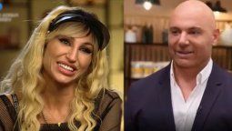 Vicky Xipolitakis sedujo a Germán Martitegui en Masterchef Celebrity.