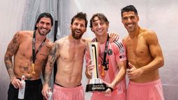 Matías Galarza Fonda ya levantó un título junto a Messi en Inter Miami.