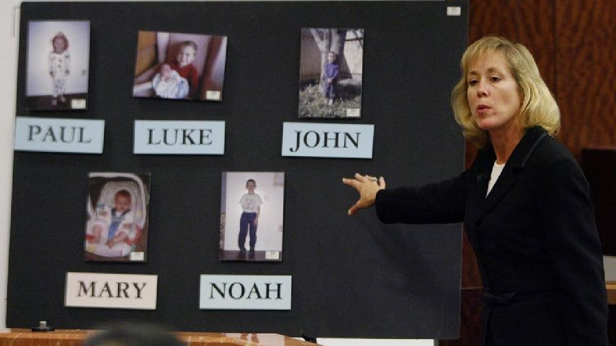 La mujer cometió el quíntuple crimen de sus hijos. La mujer cometió el quíntuple crimen de sus hijos.