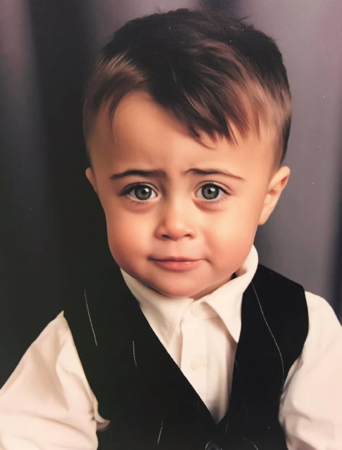 Friends: así luciría Joey de niño, según la IA. Friends: así luciría Joey de niño, según la IA.