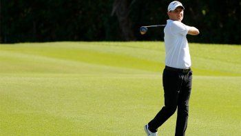 Emiliano Grillo es puntero en el golf de Puerto Rico