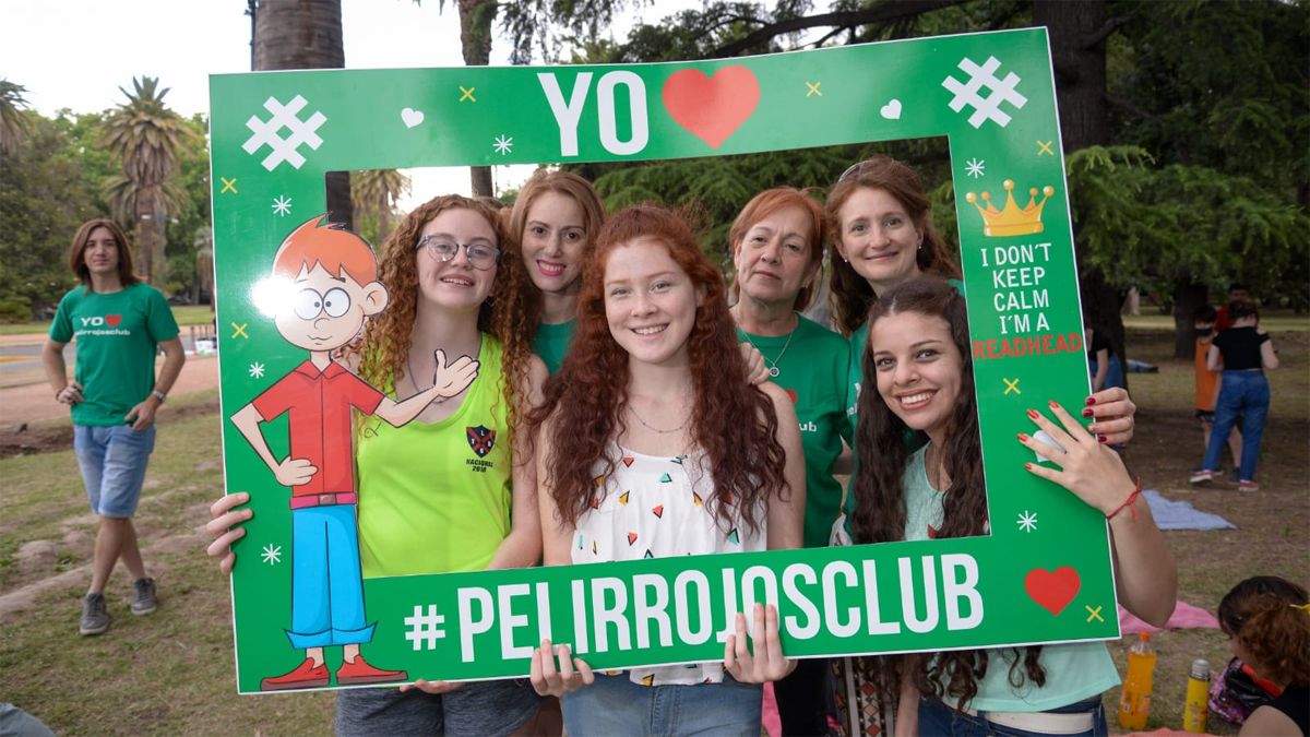 Los pelirrojos mendocinos recibieron a sus compañeros del club de otras provincias.