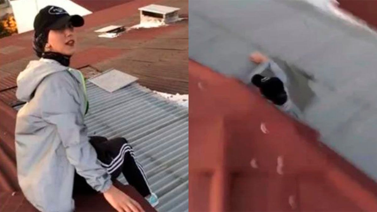 Tiktoker: murió al caer de una azotea mientras grababa un video