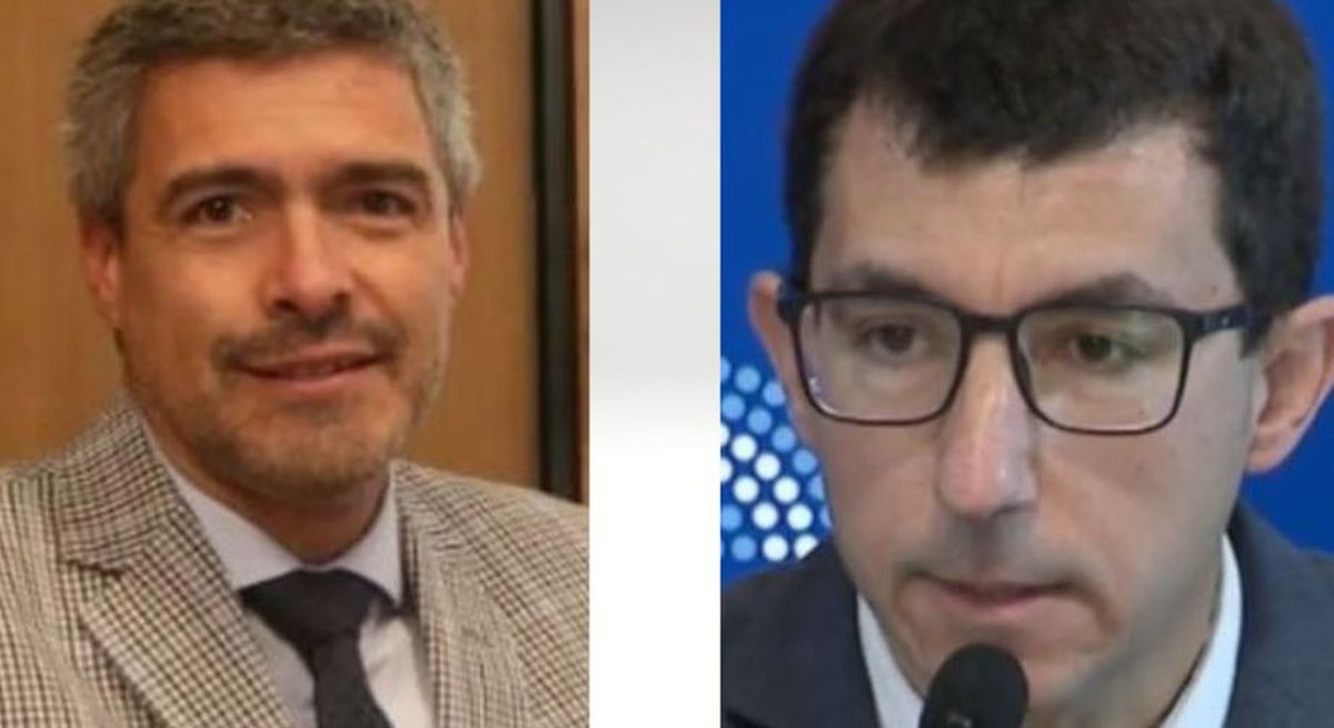 Sebastián Soneira y Carlos Parma hijo.