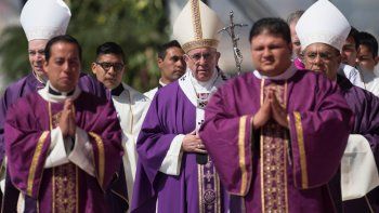 El Papa clamó por un México sin emigrantes y sin 
