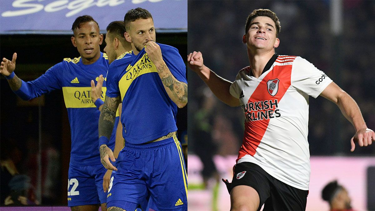 Darío Benedetto (Boca) y Julián Álvarez son dos referentes.