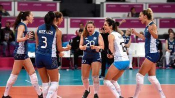 Las Panteras vencieron a Brasil en sets corridos y están en la semifinal del vóleibol femenino