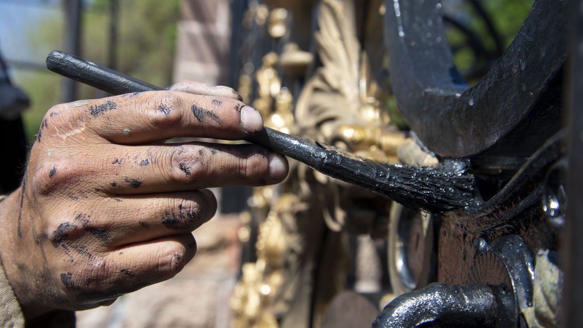 Miguel Marchionni, el hombre responsable de mantener vivos los Portones del Parque San Martín