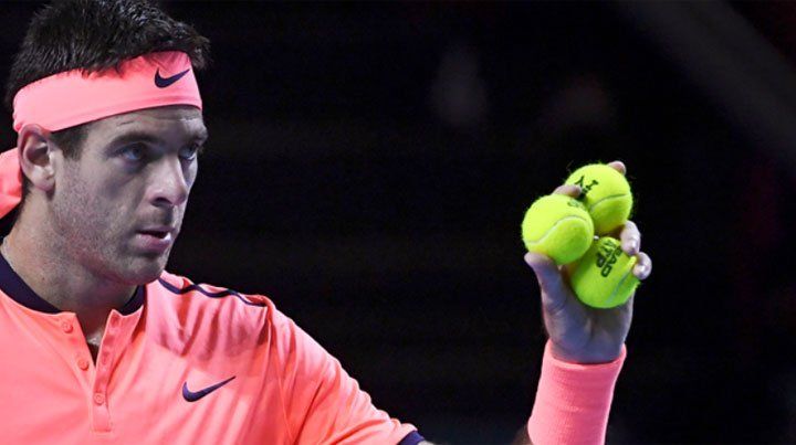 Le pusieron un freno: Del Potro tropezó con Nishikori en Basilea
