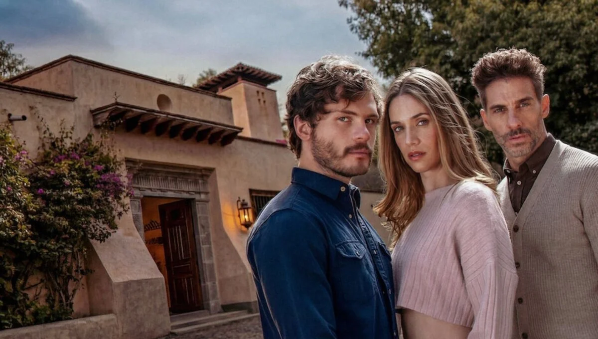 La serie combina drama, suspenso, conflictos familiares, e infidelidad. Imagen: Netflix.