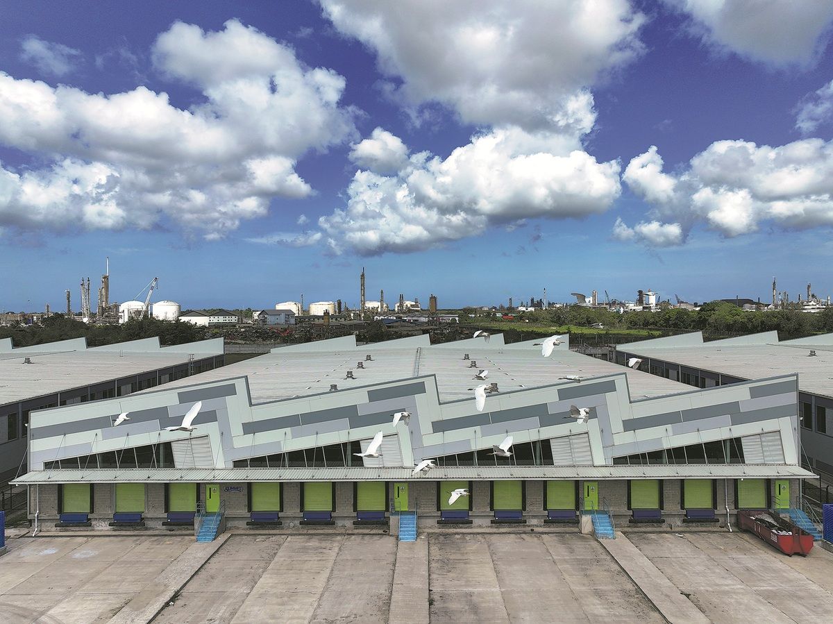 Vista de un parque industrial con inversión china en Trinidad y Tobago. ZHAO KAI / XINHUA