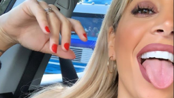 Sol Pérez mostró todo con un escote súper hot
