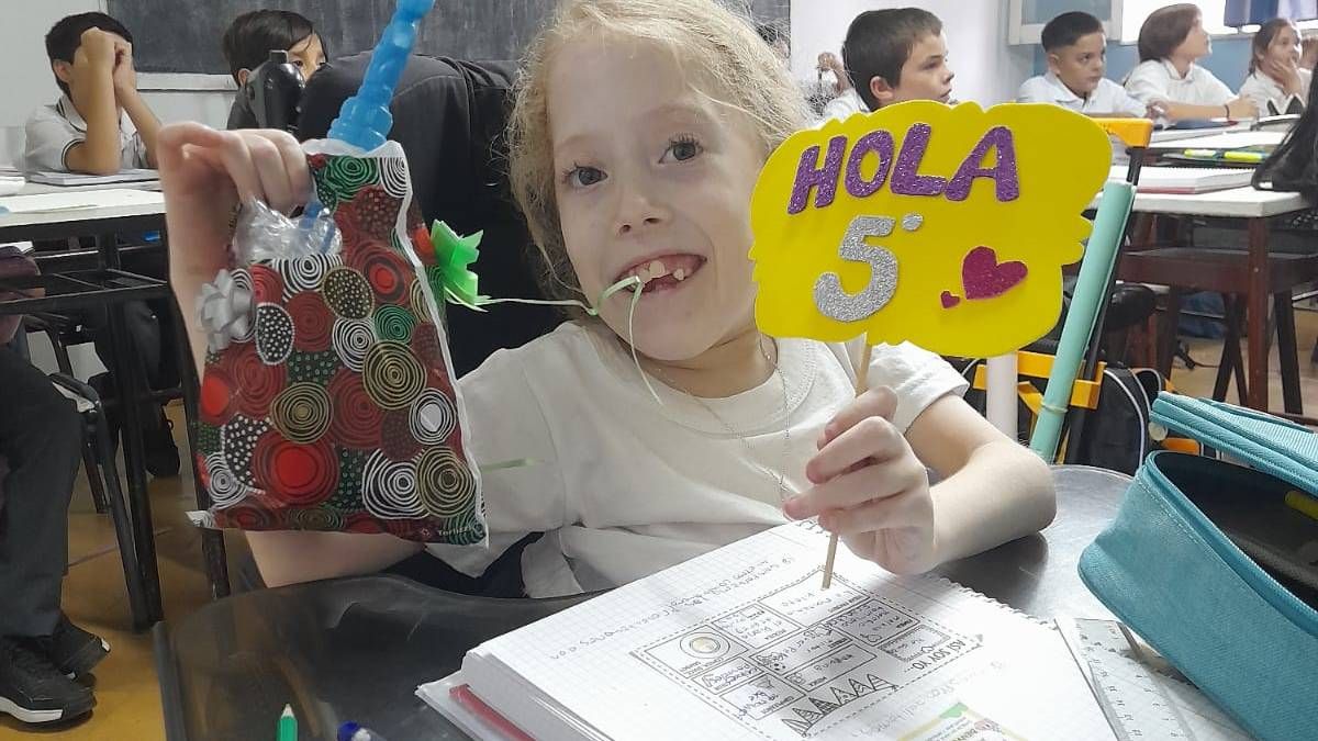 Pía es mendocina y tiene una enfermedad poco frecuente. Este viernes es el día mundial de la concientización.