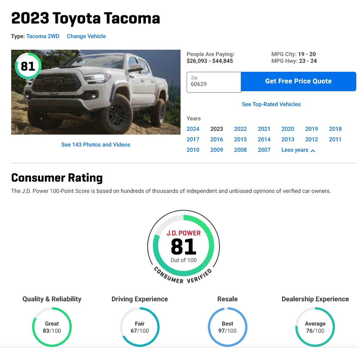 La Toyota Tacoma, una pickup con mucho para ofrecer. La Toyota Tacoma, una pickup con mucho para ofrecer.