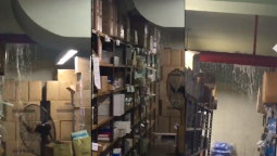 Se inundó la farmacia del hospital Notti con la tormenta