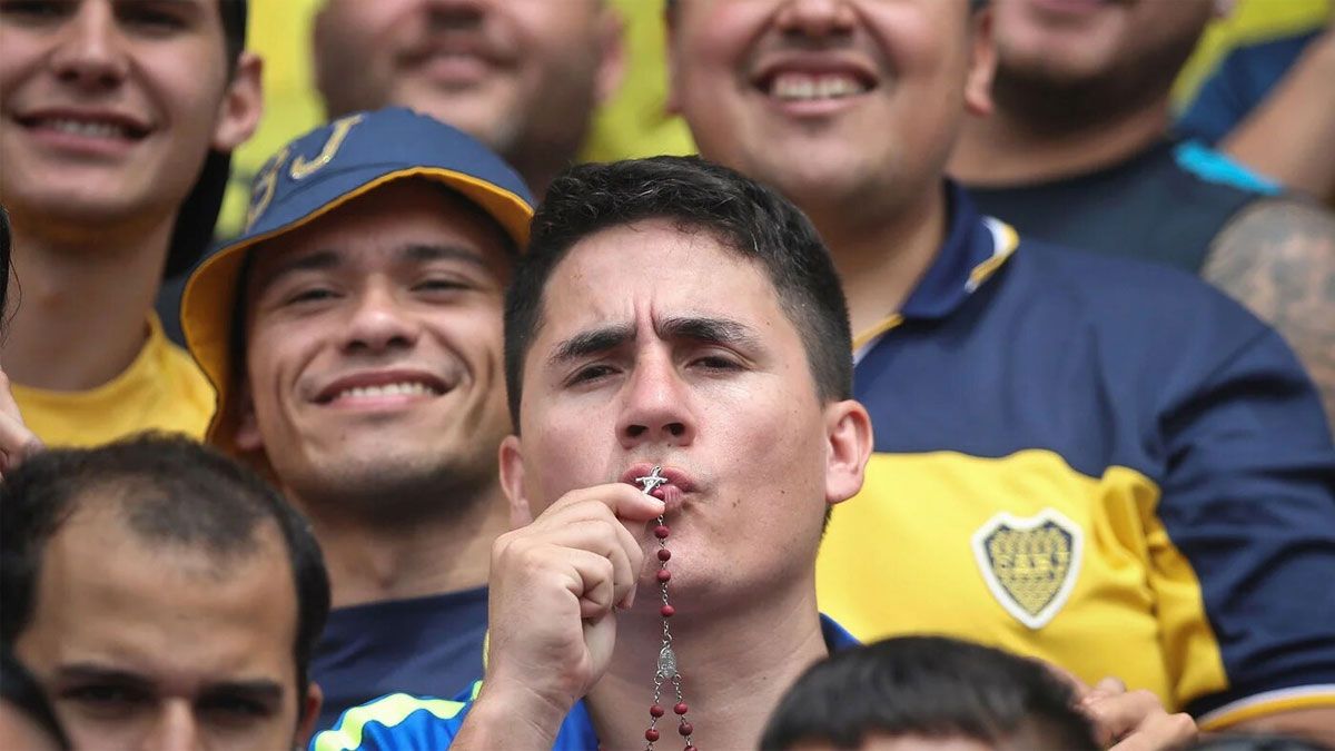 Los hinchas de Boca no dan más de la ansiedad por la final ante Fluminense.