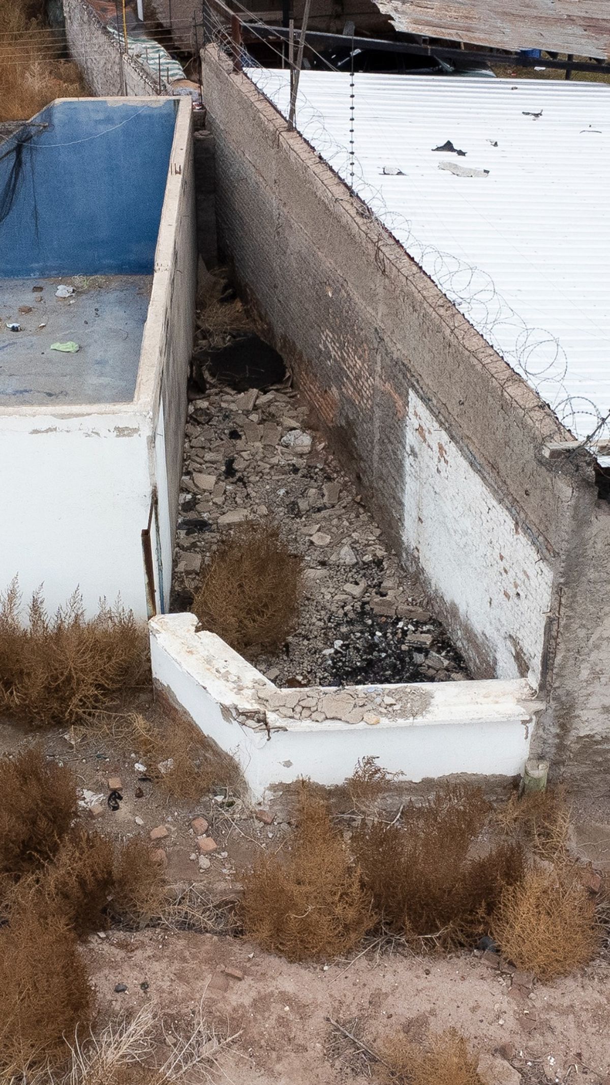 Hoy no queda nada de ese lugar en el que habitaba Gil Pereg. Hoy no queda nada de ese lugar en el que habitaba Gil Pereg.