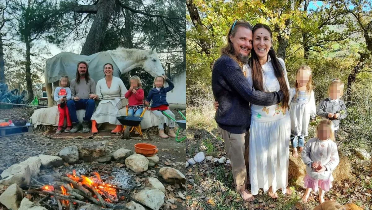 La Justicia les quitó a sus hijos: vivían en el bosque sin luz, con un huerto y agua de pozo