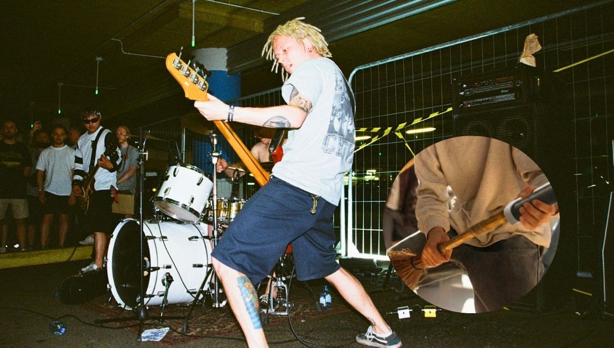 Gracias a estos objetos podrás tocar una guitarra incluso con un palo de escoba. Gracias a estos objetos podrás tocar una guitarra incluso con un palo de escoba.