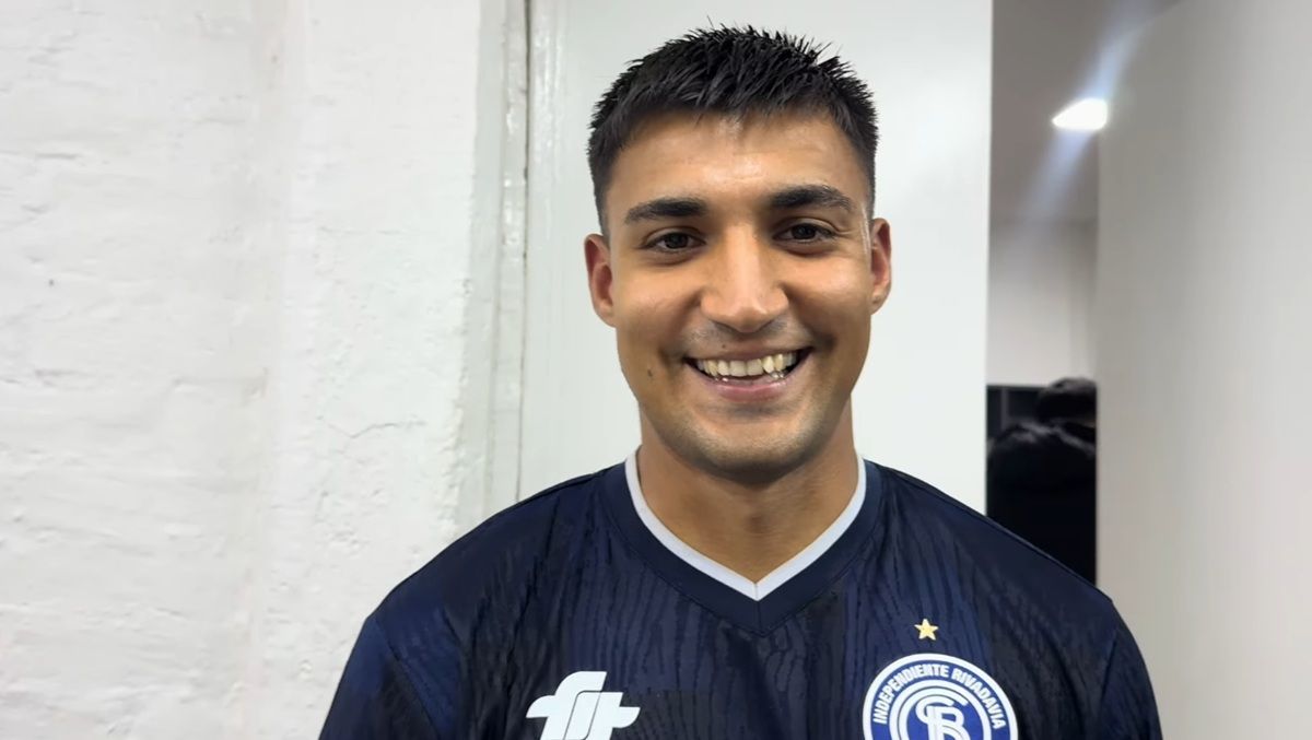 Luciano Suárez, autor del gol de Independiente Rivadavia en el clásico de Reserva.