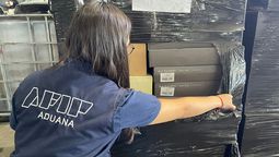 La Aduana detectó contrabando de vinos.