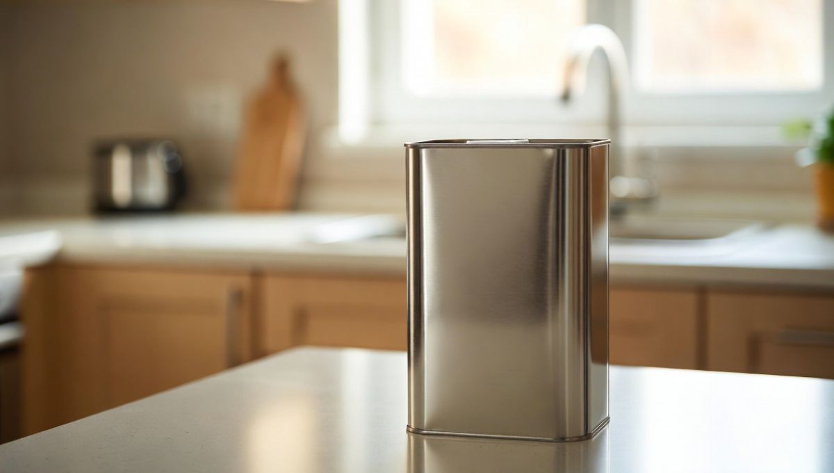 Usando una lata de aceite, te enseño a crear un hermoso organizador de cubiertos