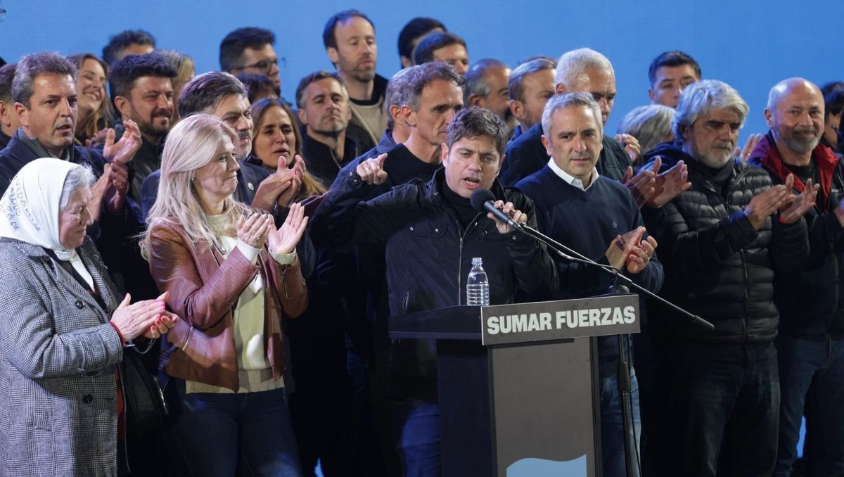 Axel Kicillof protagonizó los festejos del peronismo en las elecciones de Buenos Aires 2025.