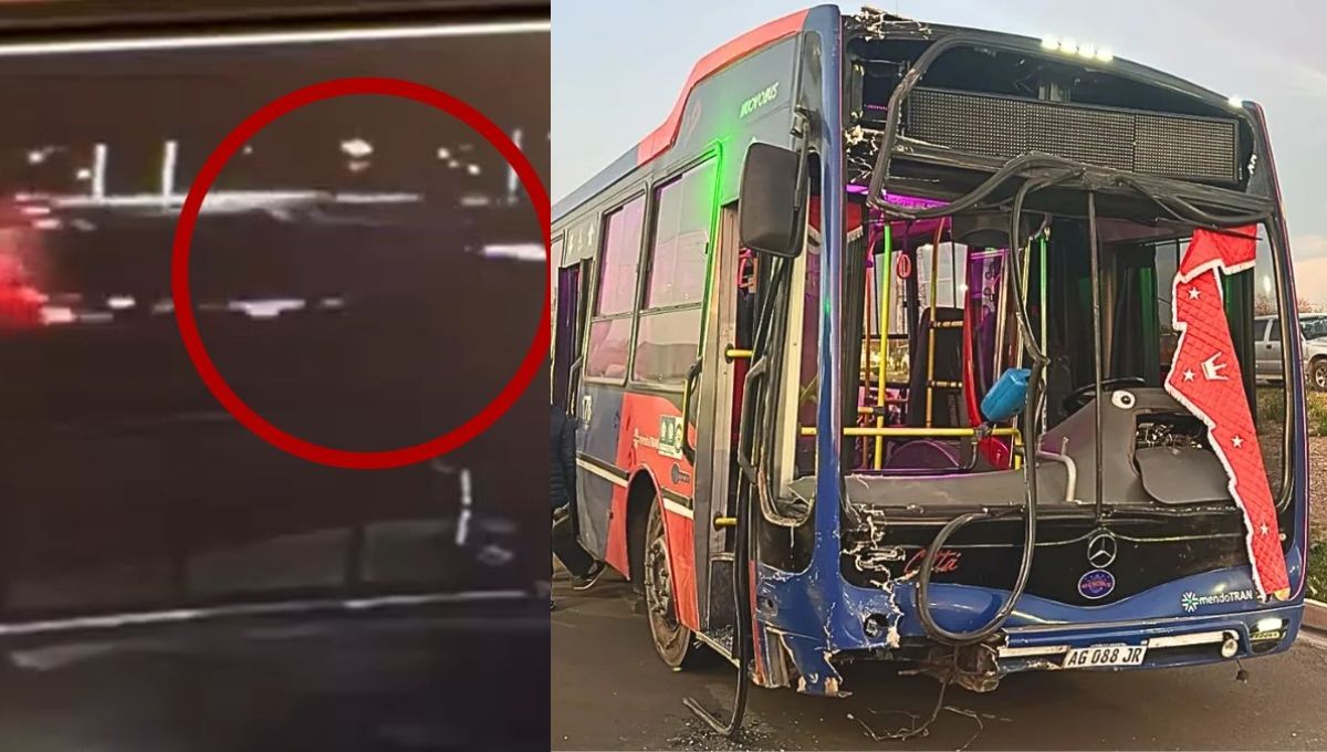 Video: así fue el accidente del micro que dejó 8 heridos en el Acceso Sur