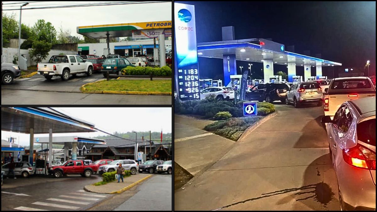 Fuerte suba de los combustibles en Chile generó caos en las estaciones de servicio