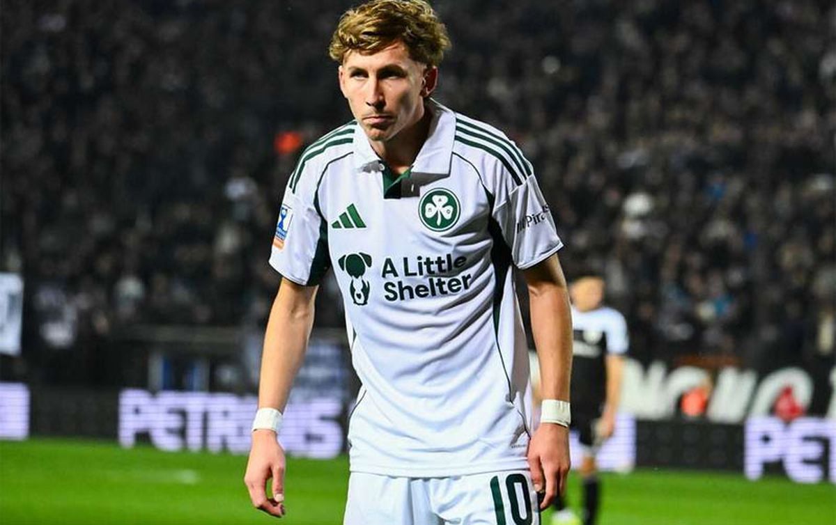 Santino Andino se está adaptando a su nuevo club.