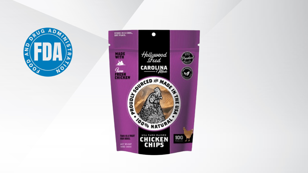 Esta golosina para perros está contaminada con Salmonella, según la FDA. Esta golosina para perros está contaminada con Salmonella, según la FDA.