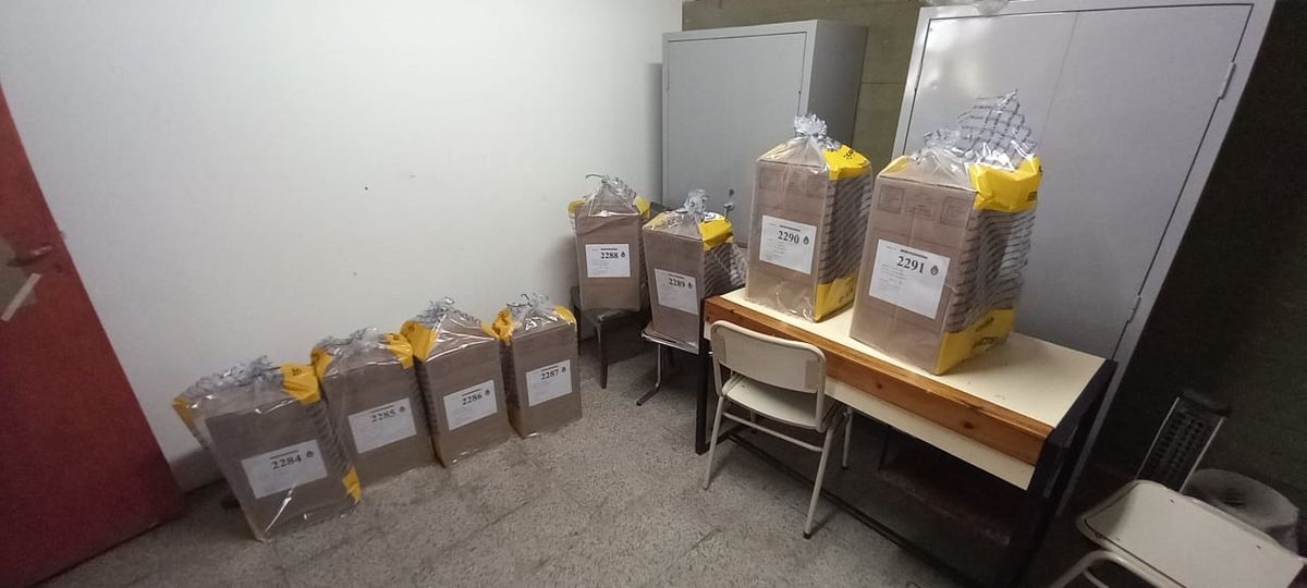 PASO 2021: distribuyen más de 100.000 urnas para votar este domingo