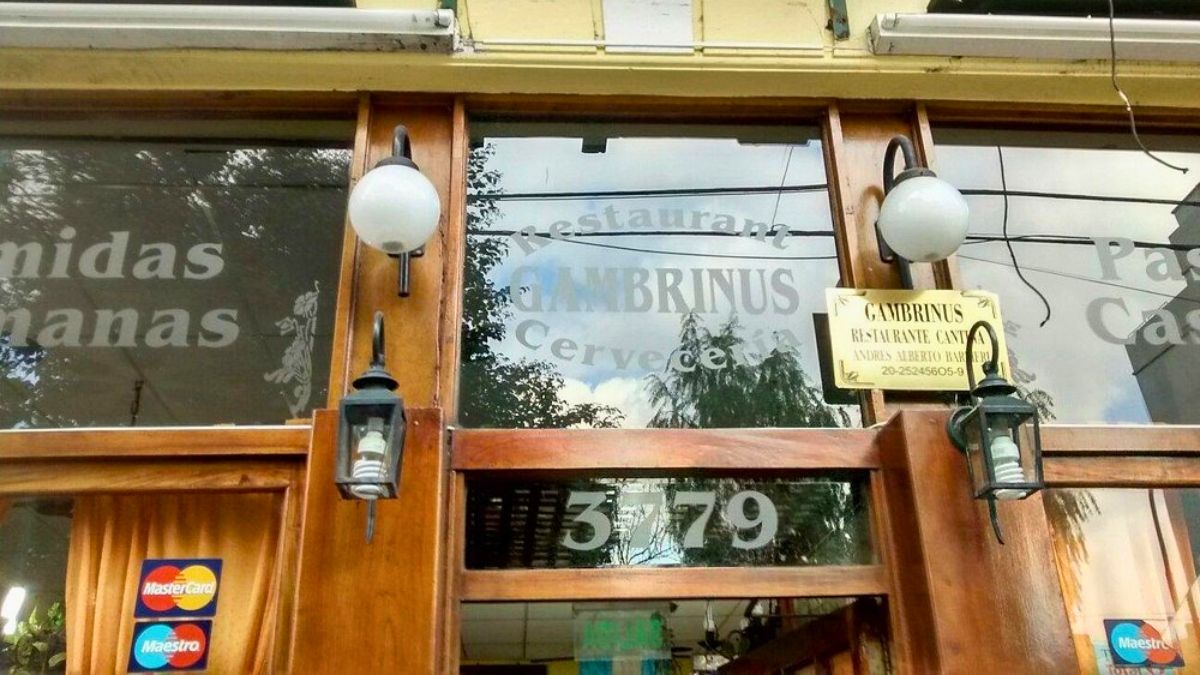 El bodegón Gambrinus, un clásico de Buenos Aires. El bodegón Gambrinus, un clásico de Buenos Aires.
