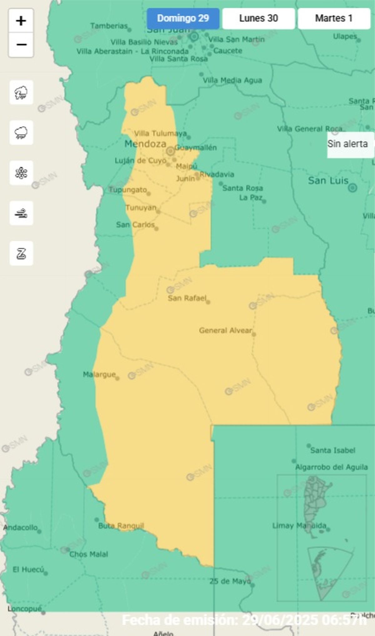 Estas son las áreas afectadas Estas son las áreas afectadas