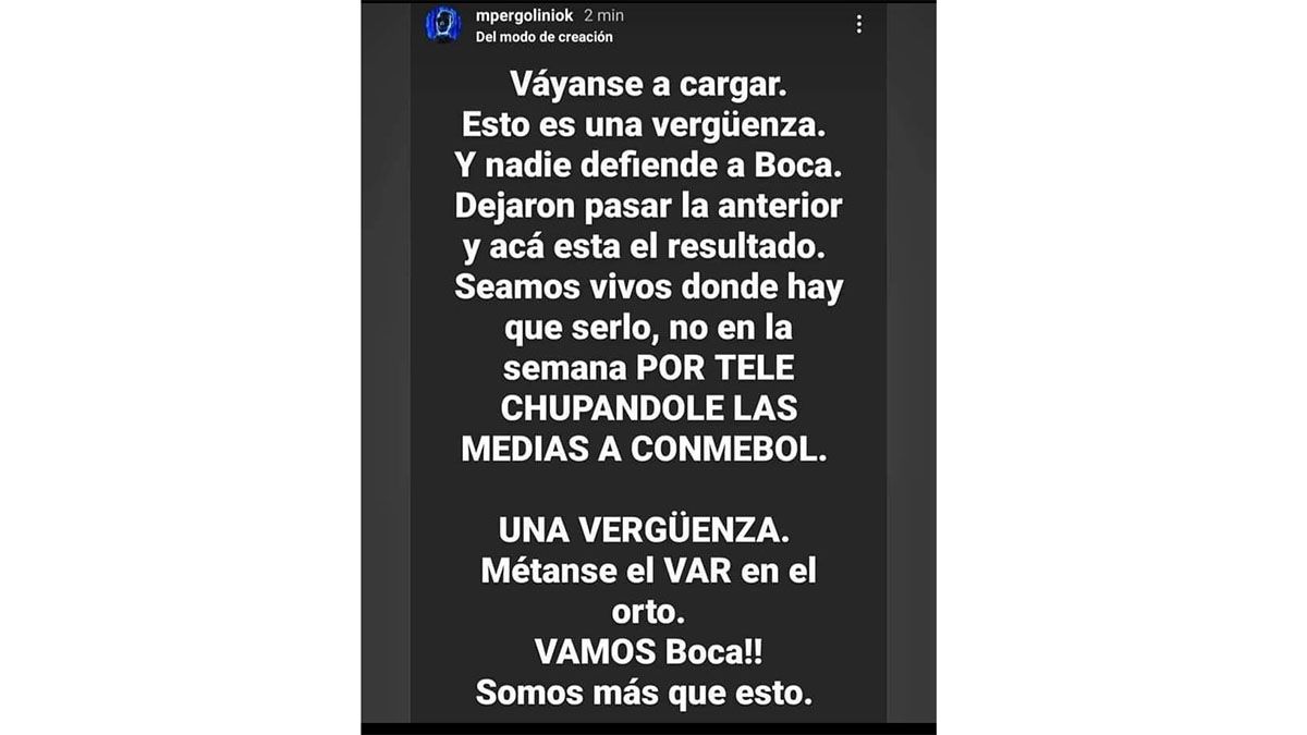 Pergolini cargó contra Riquelme y el Consejo de Boca