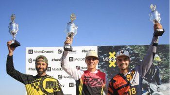 Lucas Godoy marcó el ritmo en la playita de Luján por el Provincial de Enduro