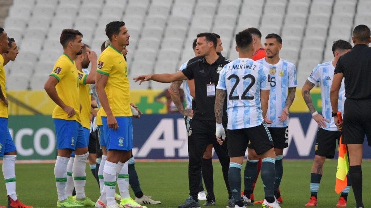 El comunicado de la FIFA sobre el partido Argentina-Brasil