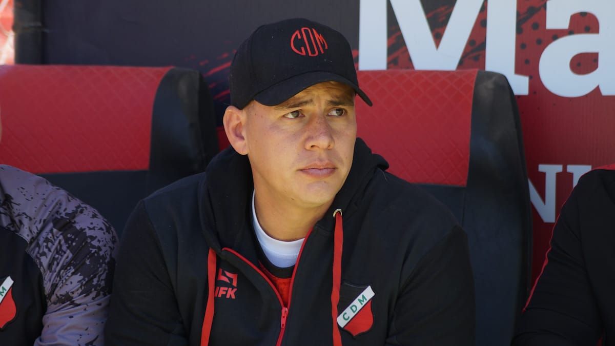 El entrenador del Deportivo Maipú Luis García