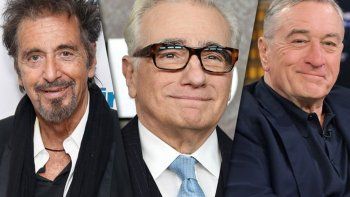De Niro, Pacino y Scorsese juntos