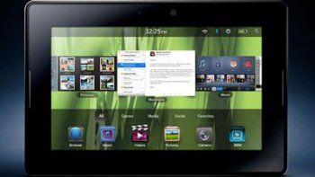 Así es el Blackberry PlayBook, el nuevo competidor del iPad