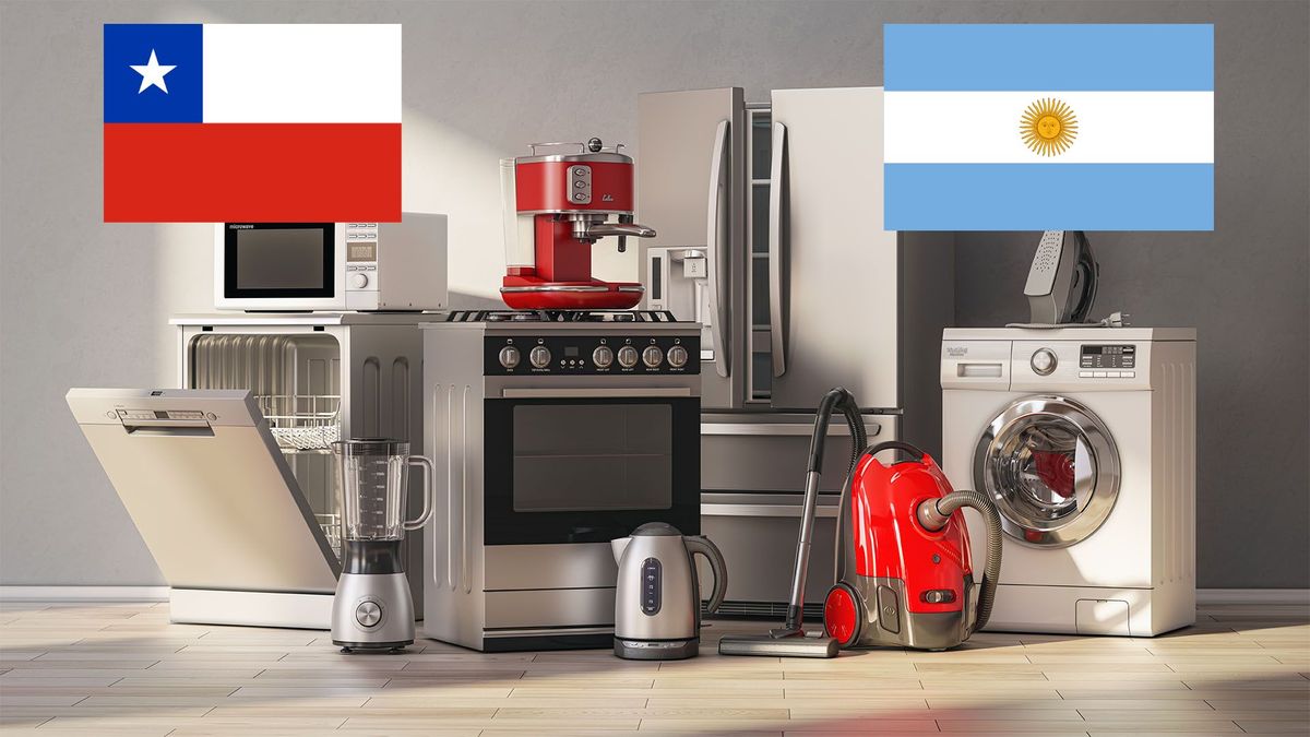 Los lavarropas son mucho más baratos en Chile. Los lavarropas son mucho más baratos en Chile.