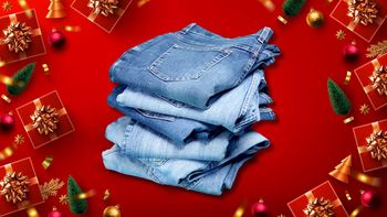 Con retazos de un pantalón de jean, crea estos hermosos adornos para el pinito de Navidad Con retazos de un pantalón de jean, crea estos hermosos adornos para el pinito de Navidad