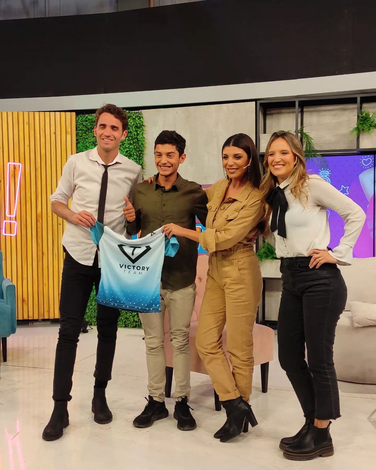 Ignacio Erario estuvo de visita en Pará todo, por Canal 7