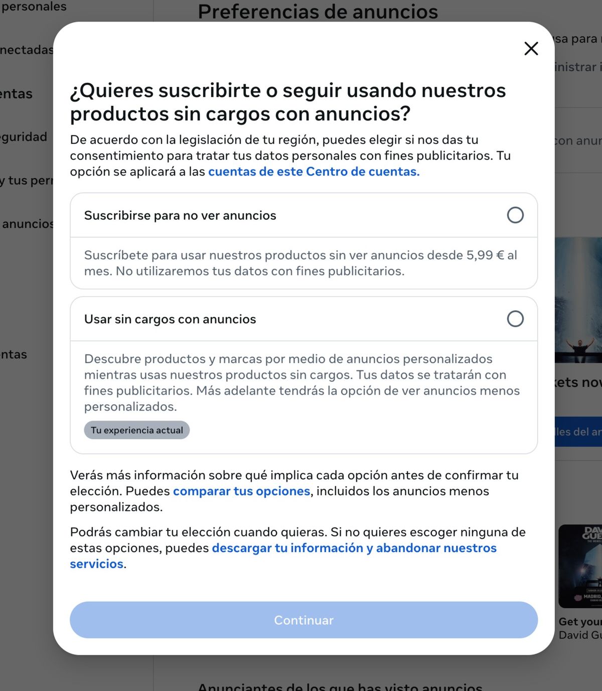 Los países de Europa serán los primeros en probar la suscripción en WhatsApp.
