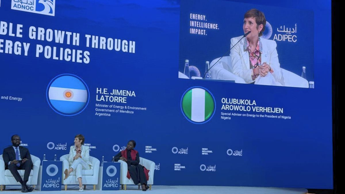 Mendoza es la única provincia de Argentina en el evento Adipec 2025. Mendoza es la única provincia de Argentina en el evento Adipec 2025.